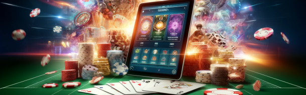 Mistura de elementos de casino tradicional e digital